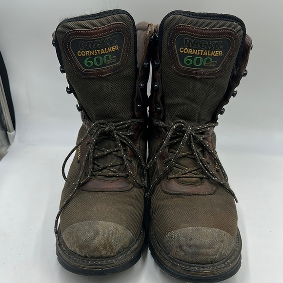 Rocky Gore-Tex Cornstalker Waterproof 600 Gram Insulated Boot Work 13 WIDE main image 15